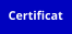 Certificat
